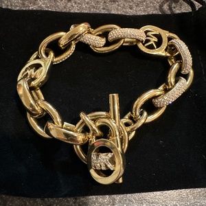 NEW never worn Michael Kors chain bracelet